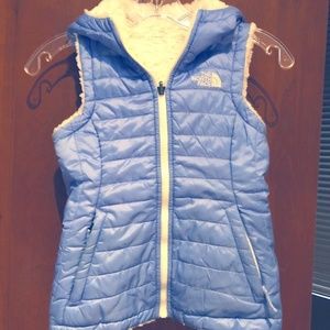 Girls North Face Vest